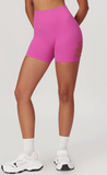 B-ACTIVE BLISS HIGH-WAIST CUTOUT SHORTS