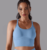 B-ACTIVE DURABLE NYLON SPANDEX SPORTS BRA - B ANN'S BOUTIQUE, LLC