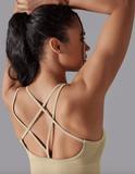 B-ACTIVE DURABLE NYLON SPANDEX SPORTS BRA - B ANN'S BOUTIQUE, LLC