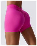 B-ACTIVE HIGH WAIST SCRUNCH YOGA SHORTS - B ANN'S BOUTIQUE, LLC