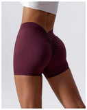 B-ACTIVE HIGH WAIST SCRUNCH YOGA SHORTS - B ANN'S BOUTIQUE, LLC