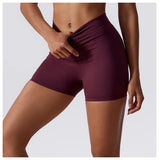 B-ACTIVE HIGH WAIST SCRUNCH YOGA SHORTS - B ANN'S BOUTIQUE, LLC