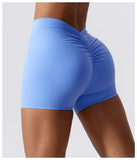 B-ACTIVE HIGH WAIST SCRUNCH YOGA SHORTS - B ANN'S BOUTIQUE, LLC