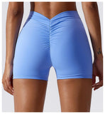 B-ACTIVE HIGH WAIST SCRUNCH YOGA SHORTS - B ANN'S BOUTIQUE, LLC