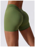 B-ACTIVE HIGH WAIST SCRUNCH YOGA SHORTS - B ANN'S BOUTIQUE, LLC