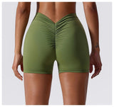 B-ACTIVE HIGH WAIST SCRUNCH YOGA SHORTS - B ANN'S BOUTIQUE, LLC