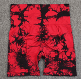 B-ACTIVE SEAMLESS TIE DYE SPORT SHORTS - B ANN'S BOUTIQUE, LLC