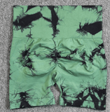 B-ACTIVE SEAMLESS TIE DYE SPORT SHORTS - B ANN'S BOUTIQUE, LLC