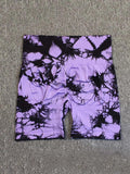 B-ACTIVE SEAMLESS TIE DYE SPORT SHORTS - B ANN'S BOUTIQUE, LLC