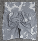 B-ACTIVE SEAMLESS TIE DYE SPORT SHORTS - B ANN'S BOUTIQUE, LLC