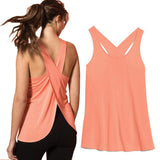 B-ACTIVE VERSATILE OPEN BACK TANK TOP - B ANN'S BOUTIQUE, LLC