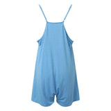 BREEZY BABY BLUE ROMPER - B ANN'S BOUTIQUE, LLC