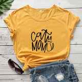 CAT MOMMA TEE - B ANN'S BOUTIQUE