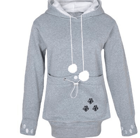 Cat snuggle hoodie hotsell