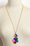 DOUBLE FLOWER NECKLACE - B ANN'S BOUTIQUE