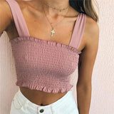 HIPPIE CHICK  CROPPED TOP - B ANN'S BOUTIQUE