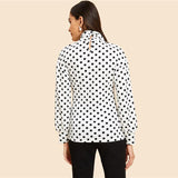 PENNY POLKA DOT TURTLENECK - B ANN'S BOUTIQUE