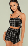 PLAID PERFECT TWO PIECE SET - B ANN'S BOUTIQUE