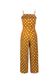 POLKA DOT PARTY JUMPSUIT - B ANN'S BOUTIQUE