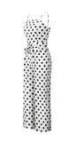 POLKA DOT PARTY JUMPSUIT - B ANN'S BOUTIQUE