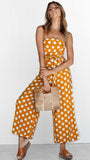 POLKA DOT PARTY JUMPSUIT - B ANN'S BOUTIQUE