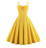 POLKA DOT PARTY SWING DRESS - B ANN'S BOUTIQUE