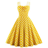 POLKA DOT PARTY SWING DRESS - B ANN'S BOUTIQUE