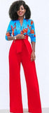 RAE'S RED FLARE PANTS - B ANN'S BOUTIQUE, LLC