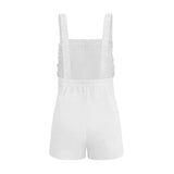 RUFFLED STRAPS ROMPER - B ANN'S BOUTIQUE, LLC