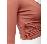 SPICED LATTE CROPPED TOP - B ANN'S BOUTIQUE, LLC