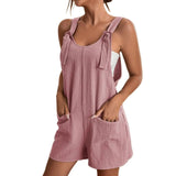 THE KNOTTED STRAP ROMPER - B ANN'S BOUTIQUE, LLC