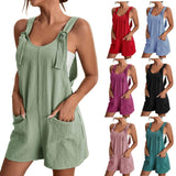 THE KNOTTED STRAP ROMPER - B ANN'S BOUTIQUE, LLC