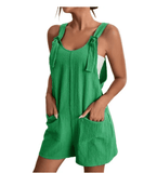 THE KNOTTED STRAP ROMPER - B ANN'S BOUTIQUE, LLC