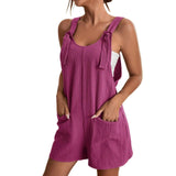 THE KNOTTED STRAP ROMPER - B ANN'S BOUTIQUE, LLC