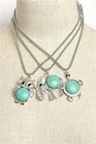 TURQUOISE ANIMAL NECKLACE - B ANN'S BOUTIQUE, LLC