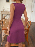 TWIST OF ELEGANCE A-LINE DRESS - B ANN'S BOUTIQUE, LLC