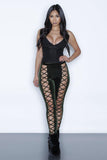 VELVET LACE-UP PANTS - B ANN'S BOUTIQUE, LLC